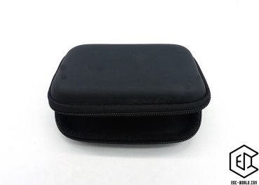 Etui Kunststoff oval, schwarz