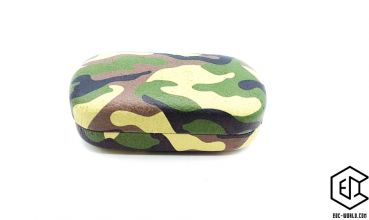 Etui Hartschale oval, tarnmuster