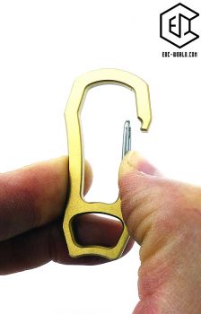 Karabiner Messing