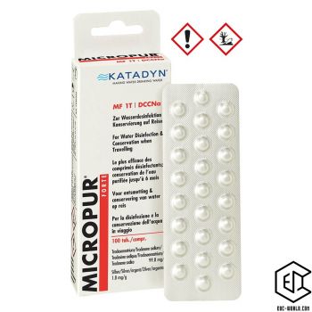 Wasser: Katadyn®, "Micropur Forte MF 1T", 100 Tabletten