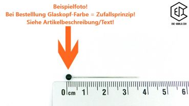 KLEBER®: Glaskopf Stecknadel, 1 Stück