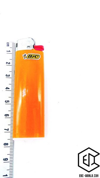 BIC® Feuerzeug Maxi orange silber 1172