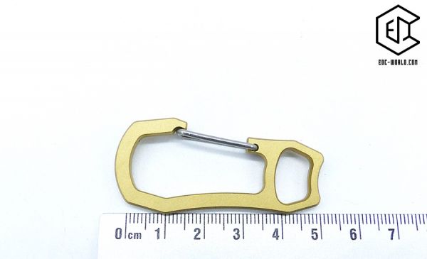 Karabiner Messing