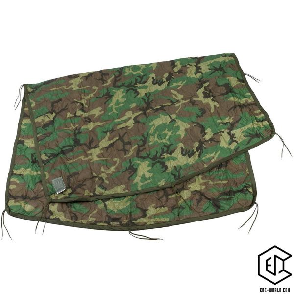 Original US GI Poncho Liner, woodland, neu, Gr. 1600 x 2250 mm