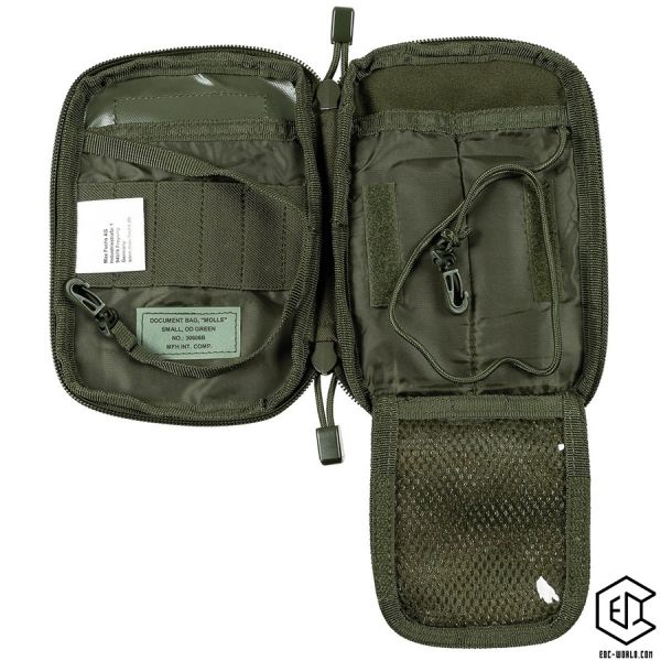 MFH®: Dokumenten-/Smartphone-Tasche, "MOLLE", oliv