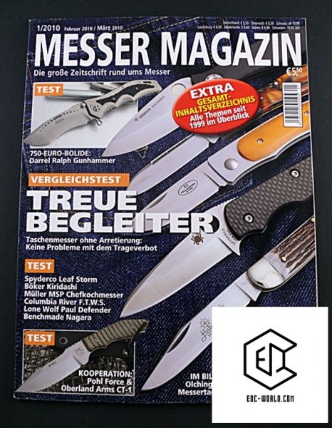 Magazin MESSER MAGAZIN Ausgabe 1/2010 Februar März 2010