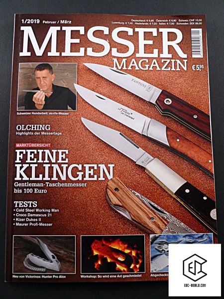 Magazin MESSER MAGAZIN Ausgabe 1/2019 Februar März 2019