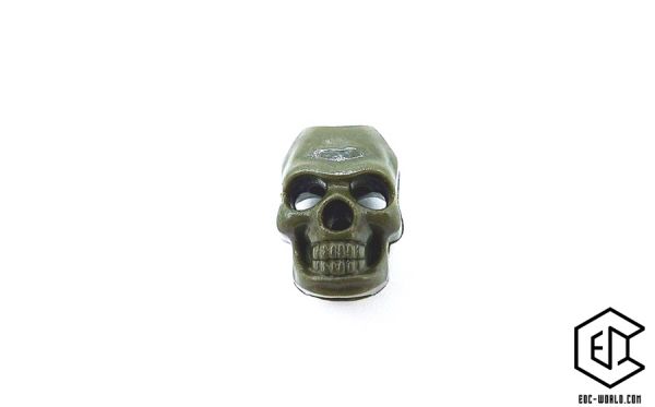 MIL-TEC®: Kordelstopper Totenkopf, oliv