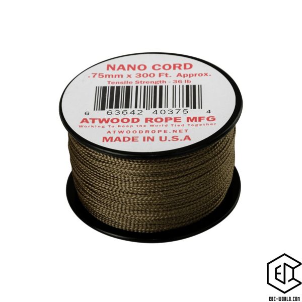 Helikon-Tex® Nano Cord (300 Fuß),  coyote