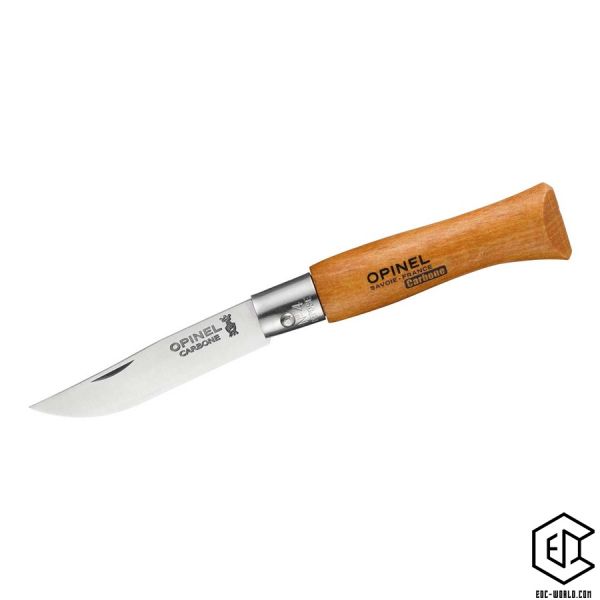 Opinel® : Taschenmesser No 04, Buche, Carbon