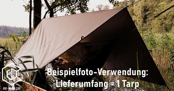 BUSHMEN®: THERMO-Tarp, 3x3, oliv