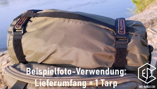 BUSHMEN®: THERMO-Tarp, 3x3, oliv