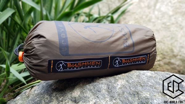 BUSHMEN®: ULTRALIGHT Tarp, 2x3, dark oliv