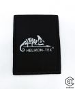 Helikon-Tex®: "Logo" Patch schwarz mit Klett